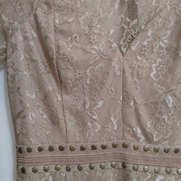 Beige Lace Dress by NikiBiki - Picture 3 of 6
